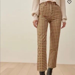 Reformation never worn with tags Mezzanine high rise straight jeans size 24